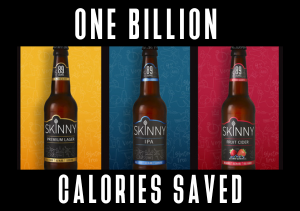 One billion calories saved by switching to SkinnyBrands products