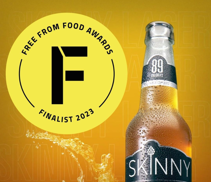 Skinny Lager Shortlisted As Best Gluten-Free-Beer For The Second Time